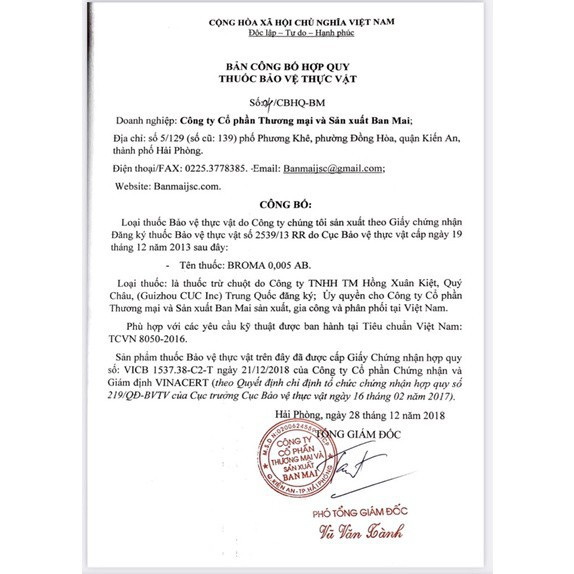thuốc diệt chuột broma
